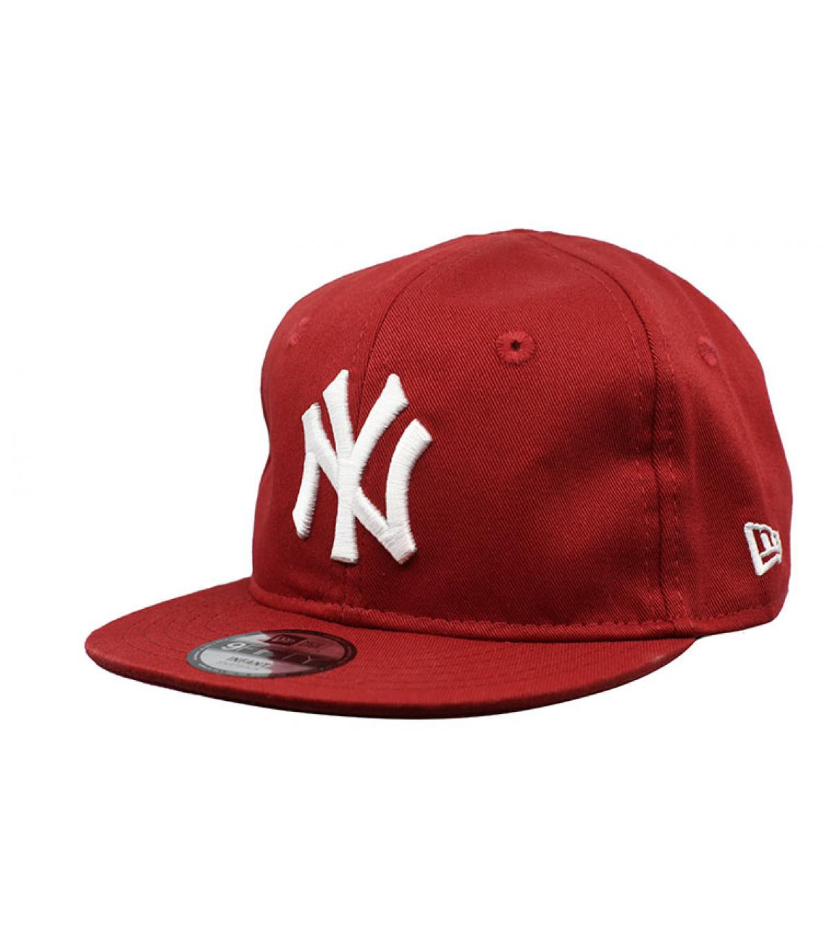 Baby League Ess NY 9Fifty hot red New Era